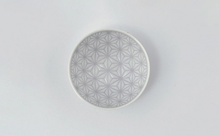 【波佐見焼】麻の葉グレー ボウル Sサイズ 5個【聖栄陶器】[TG26]