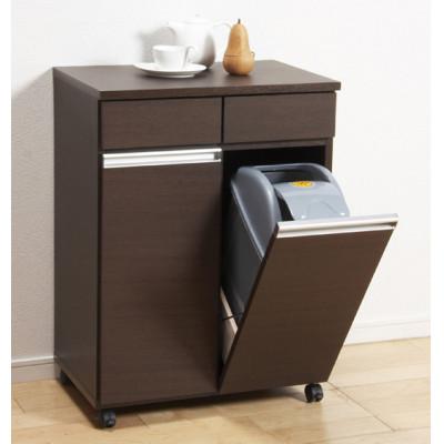 ふるさと納税 海南市 ダイニングダストボックス2D　ブラウン |  | 01