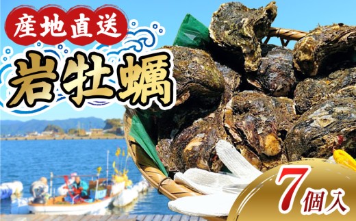 【冷蔵】 牡蠣 岩ガキ 約2.5kg 7ケ入 カキ 岩牡蠣 いわがき 殻付き牡蠣 岩牡蠣セット 国産 海鮮 魚介類 貝 水産 冷蔵 フライ グラタン おかず 炊き込み ご飯 BBQ ギフト お中元 伊勢 志摩 三重県 南伊勢 20000円 20000円以下 二万円