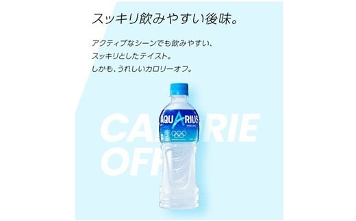 アクエリアス 500ml ペットボトル　２４本セット 【433】