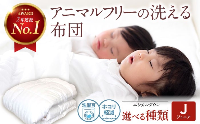 
                  布団 【選べる種類】《日本製》洗える 人工羽毛布団 掛け布団 〈ジュニア〉人工羽毛 エントリーモデル 広島県福山市/イシケン株式会社 2枚組 羽毛布団 羽毛ふとん 肌掛け 日本製 オールシーズン 掛布団 寝具 アレルギー対策 広島 福山 ふるさと納税 子供用 こども 洗える ウォッシャブル 軽量 暖かい 人気 おすすめ 国産 人気 おすすめ 広島県 福山市 ふるさと納税 [BAAK030]
                