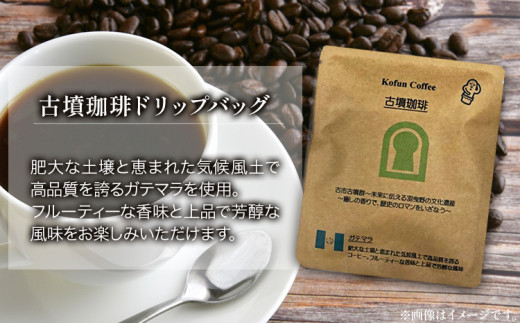本格アイスコーヒー用 珈琲豆 飲み比べセット 200g×2袋（挽）古墳珈琲 ドリップバッグ 1袋 株式会社ばいせん工房 珈琲倶楽部《30日以内に出荷予定(土日祝除く)》大阪府 羽曳野市 コーヒー 豆 