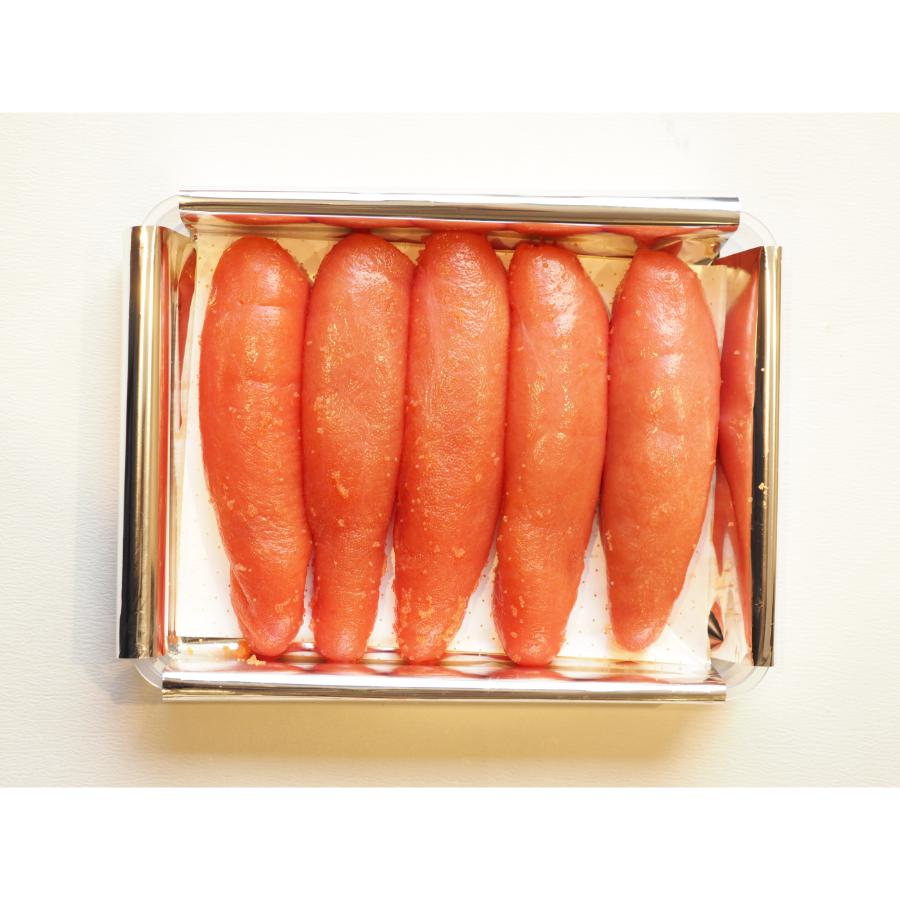 ＜博多料亭　稚加榮＞化粧箱入り国産辛子明太子「紡」148g