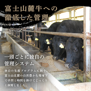 富士山麓牛　ロース薄切り＆サーロインステーキセット
