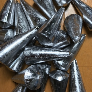 釣鐘オモリ 50号20個 兵庫県 洲本市 淡路島