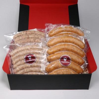 ふるさと納税 名古屋市 【合計1.2Kgボリューム満点】ミートガイ手作り生ソーセージセット(メープル&ビール風味) |  | 03