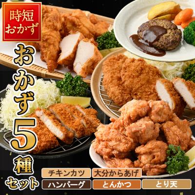 ふるさと納税 佐伯市 下ごしらえ済み おかず5種セット (5種・合計2.3kg)