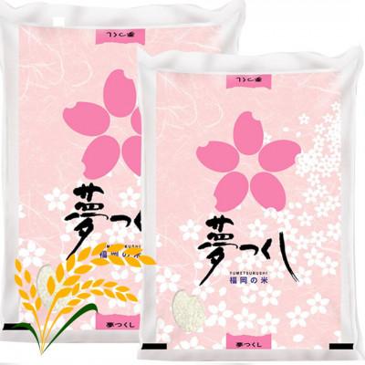 ふるさと納税 芦屋町 【令和7年産】福岡県産米食べ比べ〈白米〉セット「夢つくし」と「元気つくし」2種類　計20kg入 |  | 01