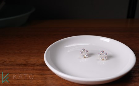 【100-66】アコヤベビーパール　ピアス*