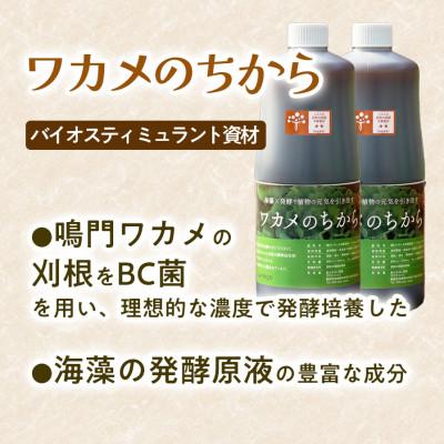 ふるさと納税 板野町 ワカメのちから　1Lボトル |  | 01
