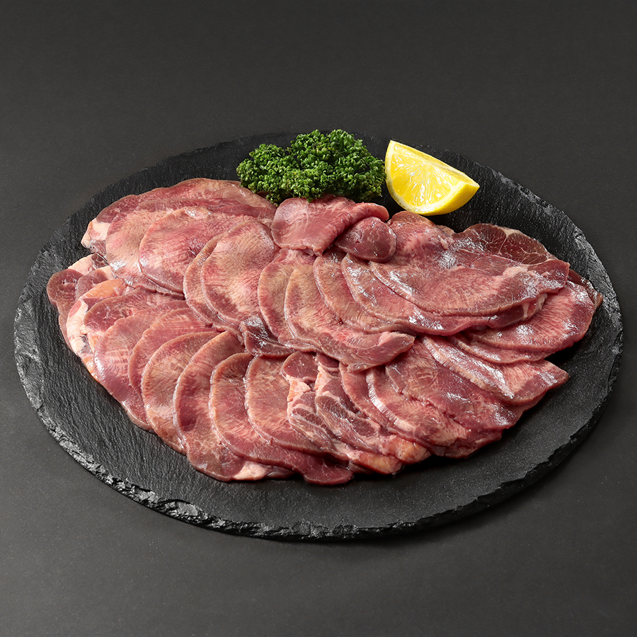 ＜焼肉屋さんの＞極上スライス牛タン（500g）特製塩だれ漬け