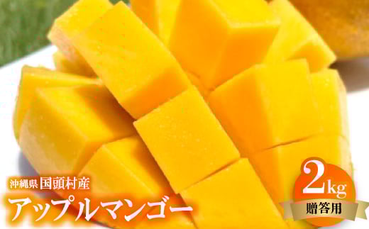 
            ＜2026年6月中旬から順次発送＞贈答用のアップルマンゴー2kg【1601772】
          