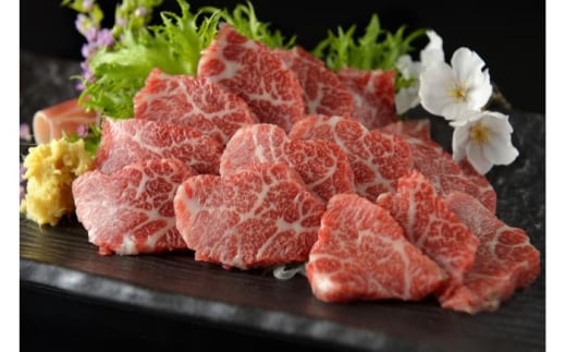 鮮馬刺し 大トロ 約240g（2〜4P）霜降り タレ付き【株式会社 千興ファーム】 [AYAF022]