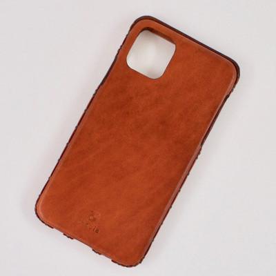 ふるさと納税 七尾市 【iPhone15用】本革ケース・ブラウン