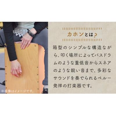 ふるさと納税 石巻市 打楽器 カホン ARCO カホン SN35B 国産 楽器 手作り 石巻市 木製 ドラム アルコ |  | 01