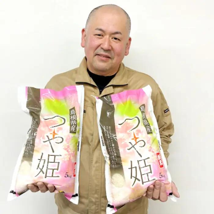 令和７年島根県産つや姫10㎏（5㎏×2袋）【令和7年産 お米 つや姫 10kg ツヤヒメ 2025年産 米 おこめ こめ 島根県産】