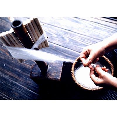 ふるさと納税 小山市 本場結城紬　100亀甲飛柄1反予約券 |  | 03