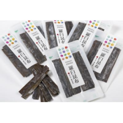 ふるさと納税 羅臼町 羅臼昆布おつまみ昆布　6袋セット
