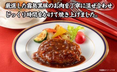 霧島黒豚 3種の煮込みハンバーグ 12個セット (デミグラスソース仕立て・和風おろしソース仕立て・大人の照焼きソース仕立て)_AA-2803