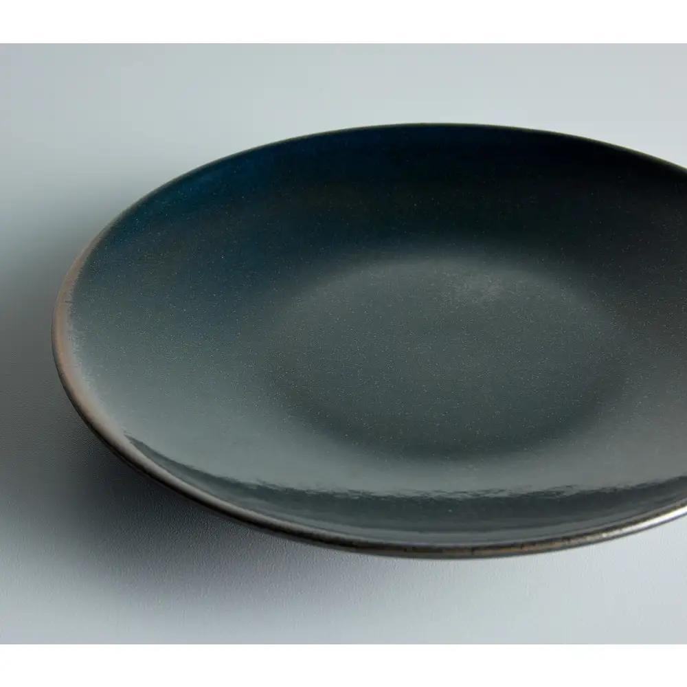 Tableware Flat Plateペアセット21cm 藍墨