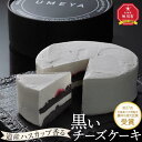 【ふるさと納税】道産ハスカップ香る黒いチーズケーキ350g×1_03883 | 菓子 おかし 食品 人気 おすすめ 送料無料