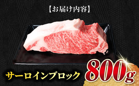 【飛騨牛】サーロインブロック(800g) 和牛 BBQ ローストビーフ 岐阜市/丸福商店[ANBO010]