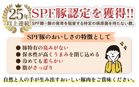 【12回定期便】SPF豚 やっちゃおいしか芳寿豚バラエティセット 計1500g / 豚肉 定期便 ほうじゅとん SPF豚 spfポーク 小分け バラ しゃぶしゃぶ / 南島原市 / 芳寿牧場 [SEI