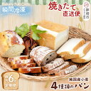 【ふるさと納税】【隔月6回定期便】4種類のパン焼きたての味直送便【瞬間冷凍 食パン 純国産 佐賀県産 厳選素材 こだわり製法】(H111108)