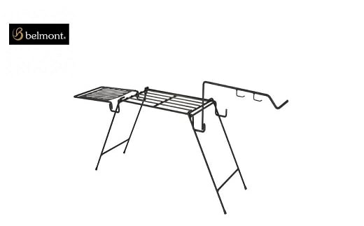 
[ベルモント] アイアン焚火スタンドフルセット (収納ケース付)【 キャンプ用品 アウトドア用品 焚き火 】 FC043006
