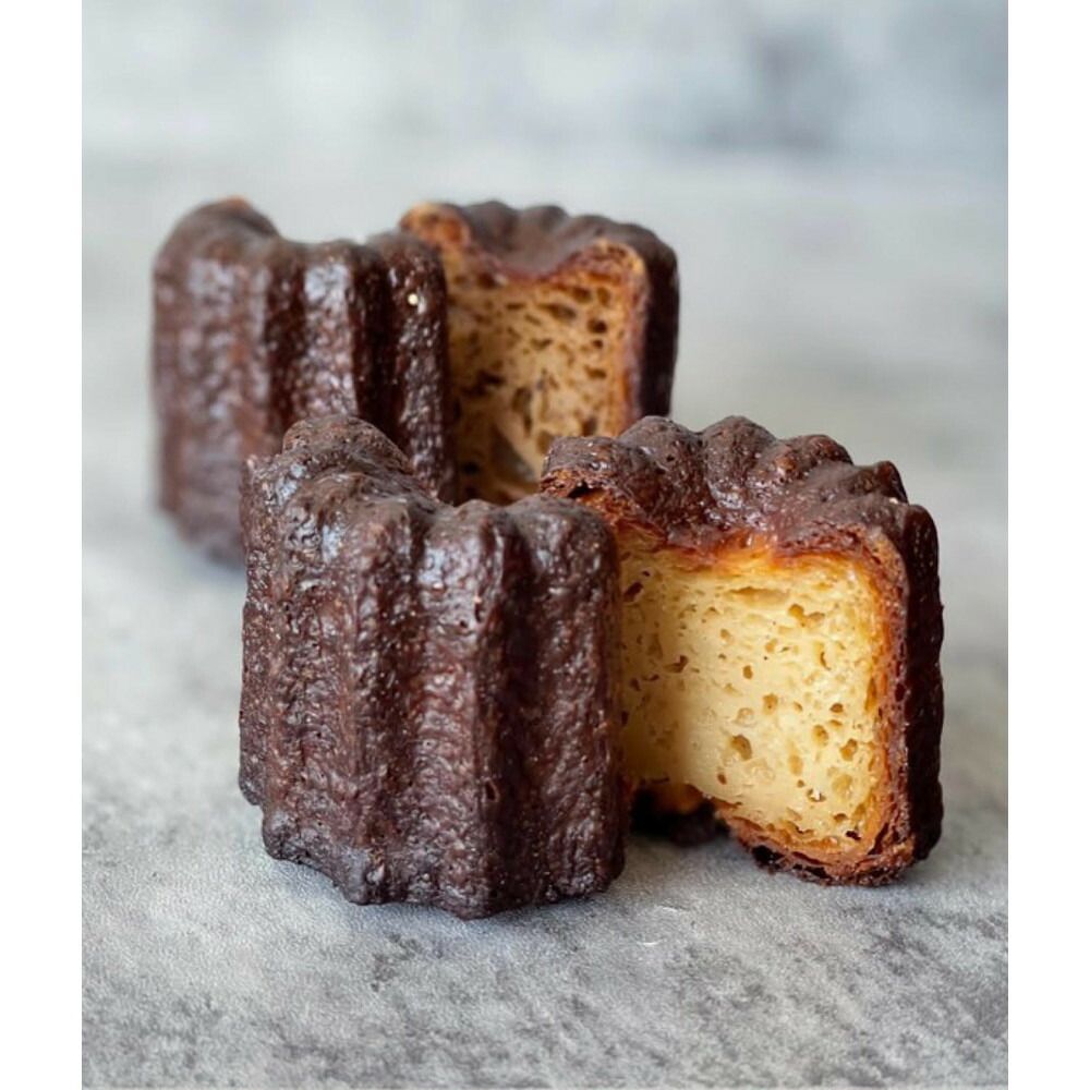 【セット】究極のバニラカヌレ＆ミルクティーカヌレのセット【福岡市内製造】