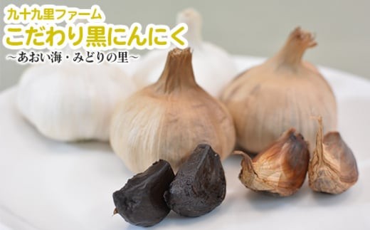 
                  九十九里ファームこだわり黒にんにく～あおい海・みどりの里～ ／ 熟成 ニンニク 甘み 千葉県
                