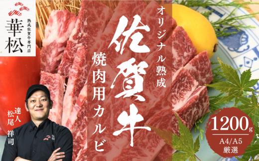 
A4 A5 佐賀牛 焼肉用カルビ1,200g
