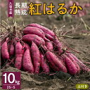 【ふるさと納税】さつまいも 久留米市産 長期熟成 紅はるか 10kg 2S～S サイズ 土付き 栽培期間中農薬不使用 熟成 甘い 美味しい おやつ スイーツ 常温発送 国産 九州 福岡県 久留米市 お取り寄せ お取り寄せグルメ 送料無料