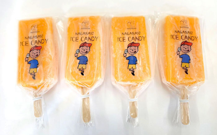 【最速発送】温州みかんアイスキャンデー12本セット / みかん アイス シャーベット アイスキャンデー 伊木力みかん / 諫早市 / 圭昭園 [AHAZ006]
