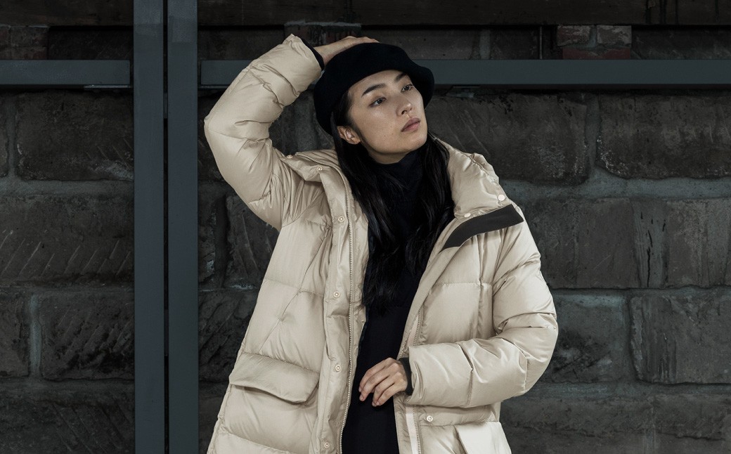 ＜WOMEN＞北海道ダウン：RETAR NUY／レタールヌイ［MAW 2／マウ 2］LONG DOWN COAT ［BLACK］