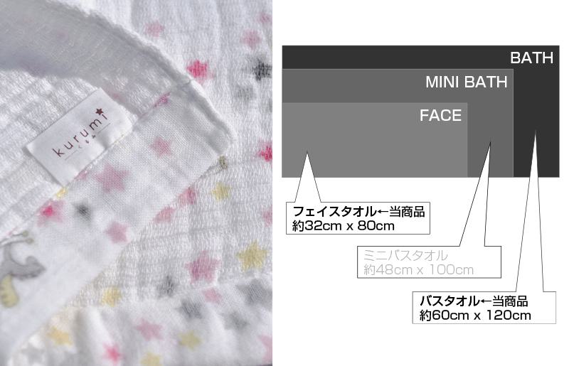 【スピード発送】星柄ふわふわバス＆フェイスタオルセット【泉州タオル 国産 吸水 普段使い シンプル 日用品 家族 ファミリー】 010B356