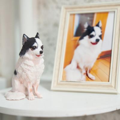 ふるさと納税 中野区 思い出のペット写真から作る3Dフィギュア　長辺10cm