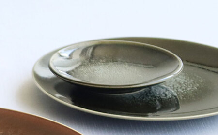 テラグラーズ　スモールプレート　インディゴ　5客揃【1534544】