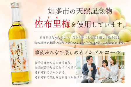 【数量限定】サントリーウイスキー「知多」1本と白老梅 佐布里梅のうめしろっぷ1本のセット