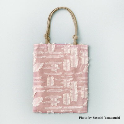 【ふるさと納税】TSUGUO　納屋柄 バッグ　ピンク【配送不可地域：離島】【1699671】