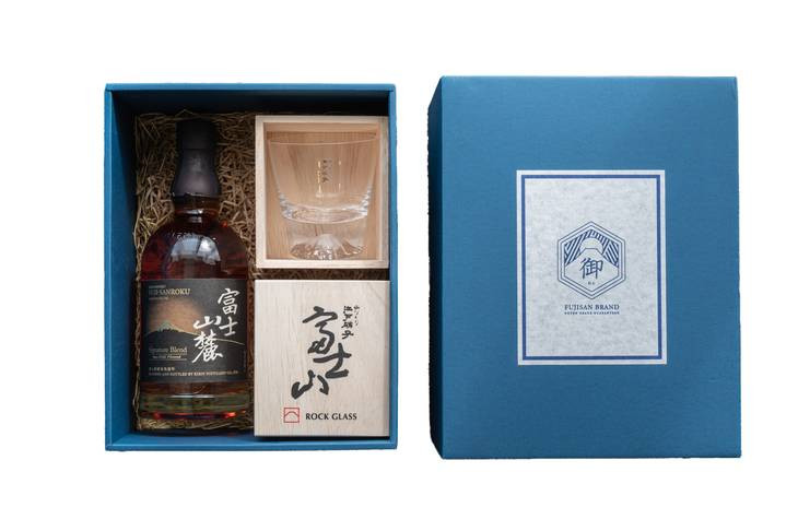 
FUJISAN BRAND 御(おん)　ウイスキー・グラス（2個）セット【お酒　アルコール　国産　キリン】
