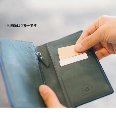 ふるさと納税 葛飾区 ASUMEDERU itakura イタリア製牛革ブッテーロ使用ベスポジミディアムウォレットオレンジ |  | 03