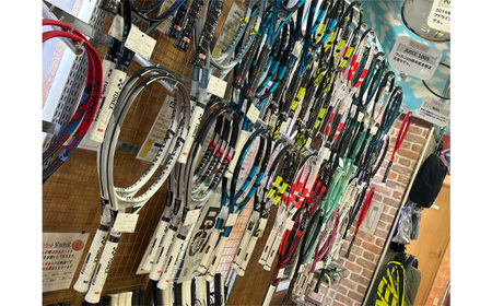 【調布市内の店舗限定】ガット張り替えチケット 1回分