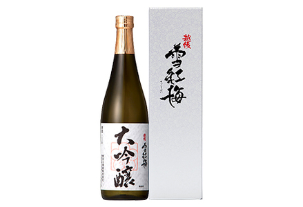 M8-02越後雪紅梅 大吟醸 720ml