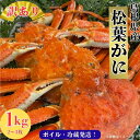 【ふるさと納税】【訳あり】松葉がに 1kg（2～3枚入り） ボイル ズワイガニ 姿 冷蔵 島根県 国産 おすすめ 美味しい 高級