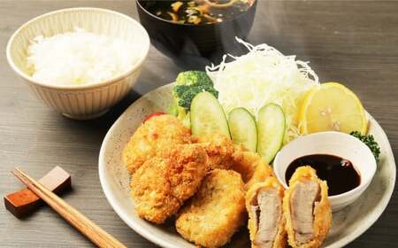 【香心ポーク】とんかつ食べ比べ 約1.2kgセット （ロースカツ150g×4／ヒレカツ200g×3または150g×4） トンカツ 豚肉 ロース ヒレ