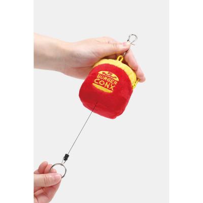 ふるさと納税 奈良市 ぬいぐるみ リール付き キーホルダー ZRNK1 バーガーコンクス ポテト 4-179 683688 |  | 03