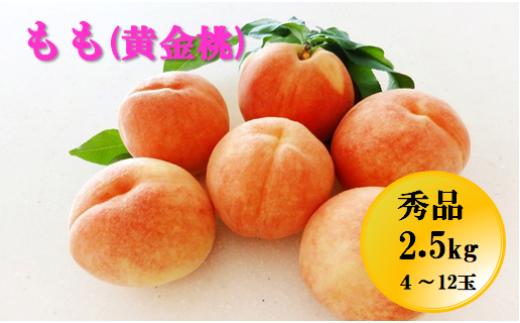 08-05-005　もも(黄金桃)2.5kg