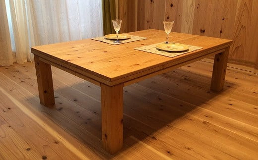 Interior G-S-S【天然無垢材】桧コタツ 1200×700×350＜18-13＞