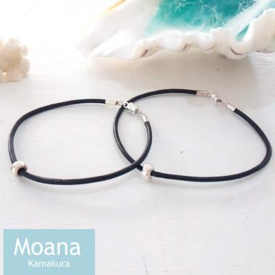 ふるさと納税 鎌倉市 【メンズ】シルバー&牛革ブレス  Black |  | 02